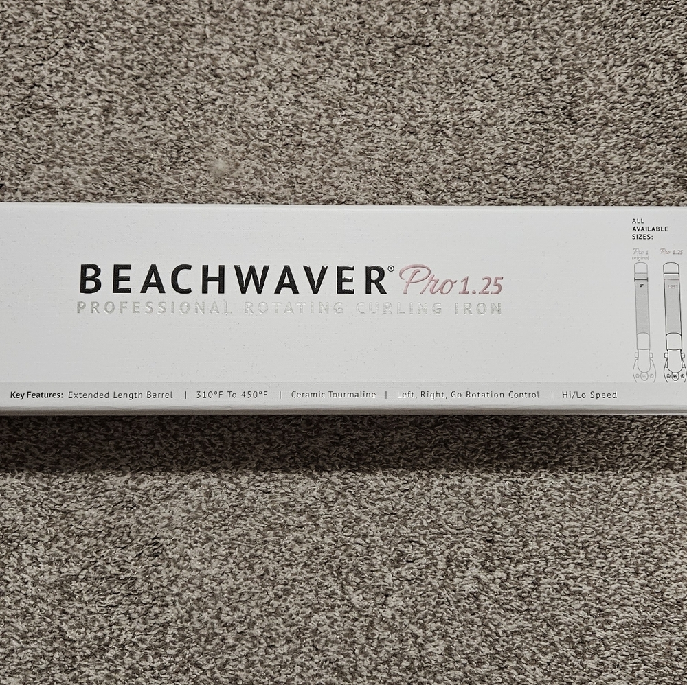 The Beachwaver Co. Pro 1.25 Curling Iron - White